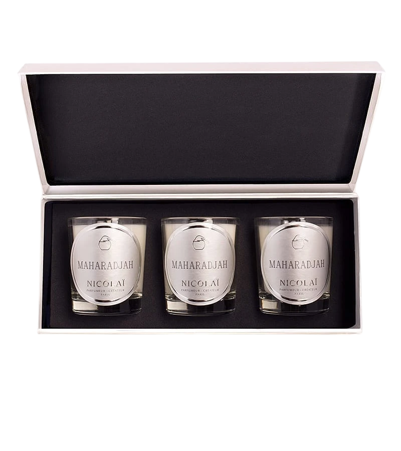 maison-nicola-maharadjah-coffret-3-bougies image 1