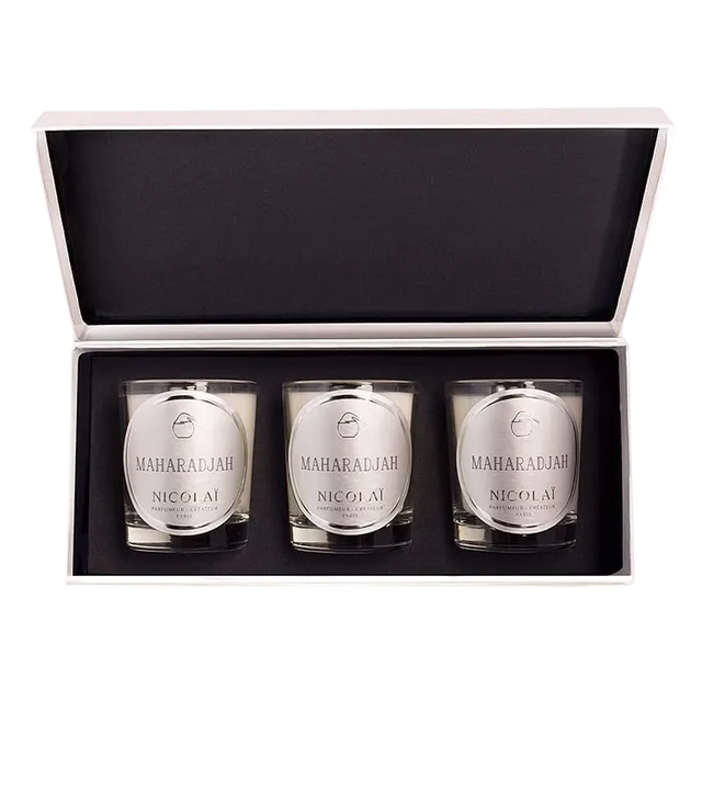 maison-nicola-maharadjah-coffret-3-bougies image 1