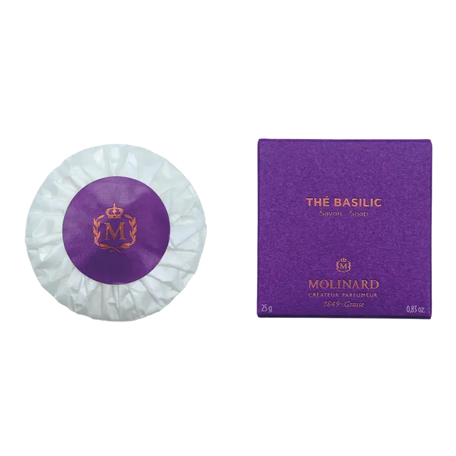 molinard-petit-palet-parfum-th-basilic-savon-vegan image 1