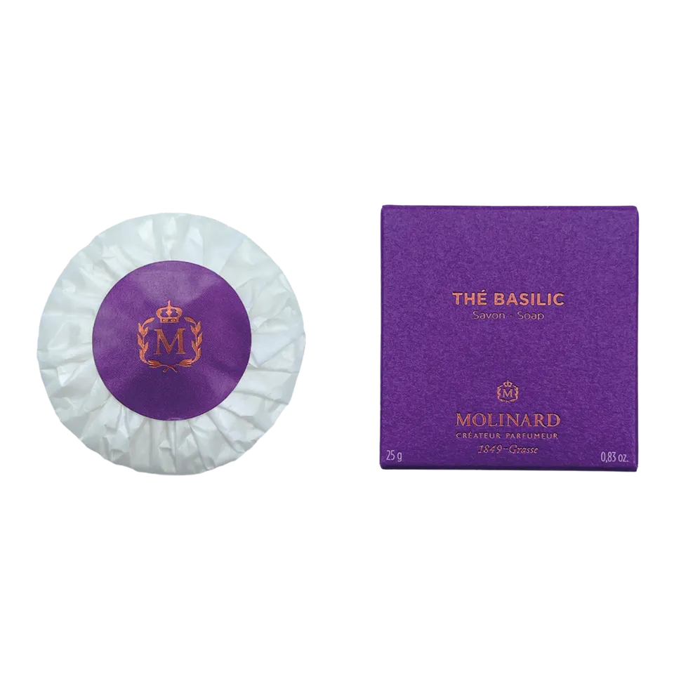 molinard-petit-palet-parfum-th-basilic-savon-vegan image 1