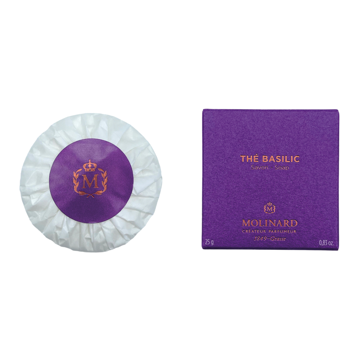 molinard-petit-palet-parfum-th-basilic-savon-vegan image 1